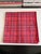 Vintage Red Plaid Cotton Napkins, Set of 9 - Ralph Lauren Style For Sale In Louisville - Image 6 of 7