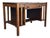 Restored Antique Mission Oak Drop-Leaf Writing Desk, C. 1920s For Sale In Los Angeles - Image 6 of 15