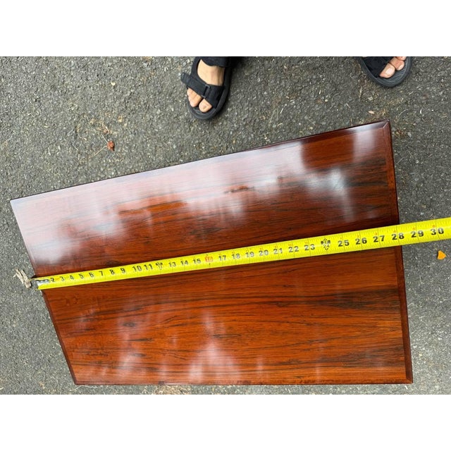 Mid-Century Modern Rosewood Side Table - Haug Snekkeri For Sale - Image 9 of 16