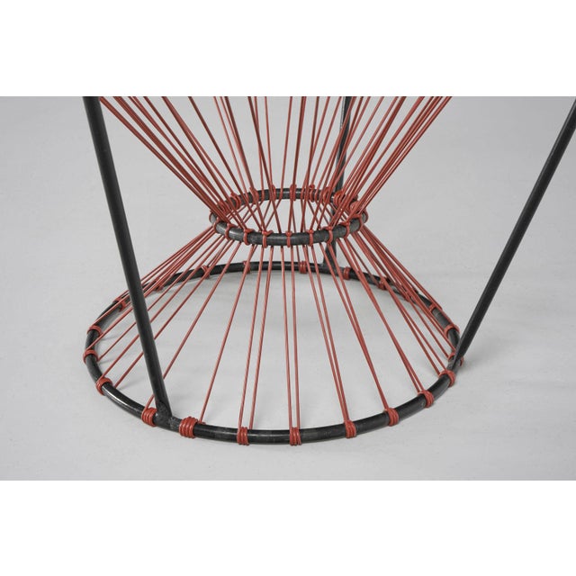 Metal Coquetier Chair by A.R.P. Guariche Motte Mortier, 1955 For Sale - Image 7 of 13