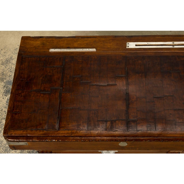 1920s 1920s French Art Deco Butcher Block Table, Beech Wood, Provence For Sale - Image 5 of 18