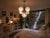 Metal Vintage Art Deco Style Chandelier with Etched Glass Shades and Chrome Finish, 1970s For Sale - Image 7 of 9