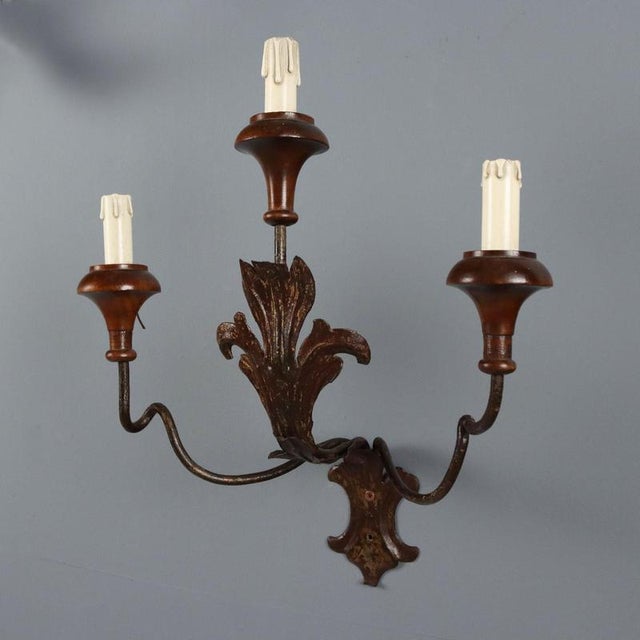 Metal Iron and Sheet Metal Appliques, Set of 4 For Sale - Image 7 of 10