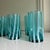 Riviera Blue Striped Italian Murano Glass Tumbler Glasses With Scalloped Rim Set of 6 For Sale In Chicago - Image 6 of 10