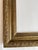 Large Vintage Giltwood Picture Frame with Floral Relief, 1930 For Sale - Image 4 of 12