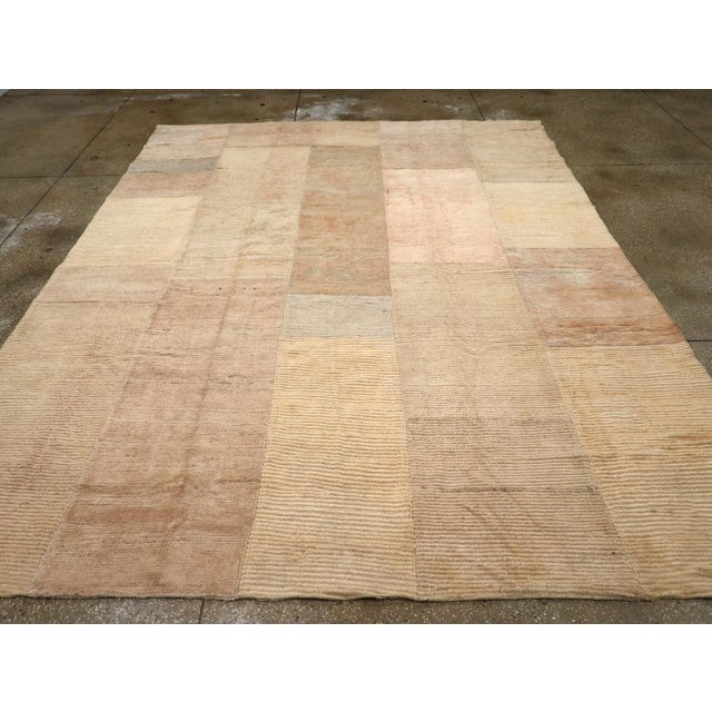 Vintage Composite Tulu Carpet For Sale - Image 4 of 10
