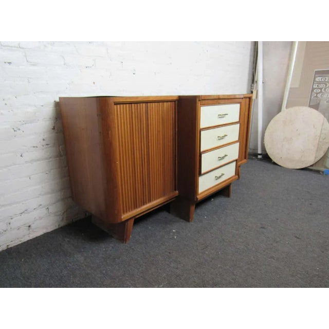 Brown Mid-Century Modern Sideboard For Sale - Image 8 of 9