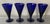 Antique Early 19th Century English George III Blue Cobalt Wine Glasses - Set of 4 For Sale - Image 12 of 18