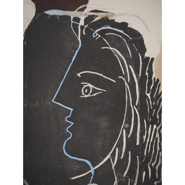 Modern Georges Braque, Greek Profile, Collotype For Sale - Image 3 of 6