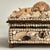 Off-white Antique British Colonial Seashell Encrusted Jewelry Box For Sale - Image 8 of 10