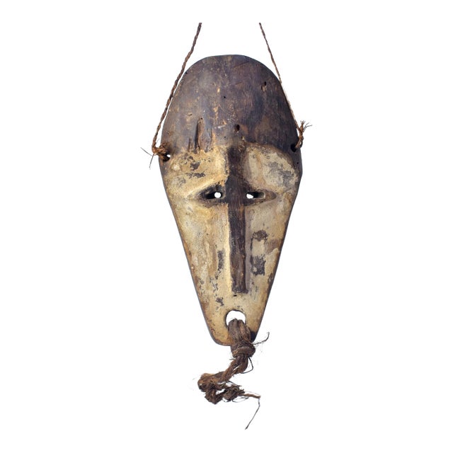 Early 20th Century Lega Bearded Mask For Sale