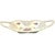 Rococo 1930s Graf Von Henneberg Jl Menau Germany Porzellan Hand Enameled Gold Accented Tray For Sale - Image 3 of 7