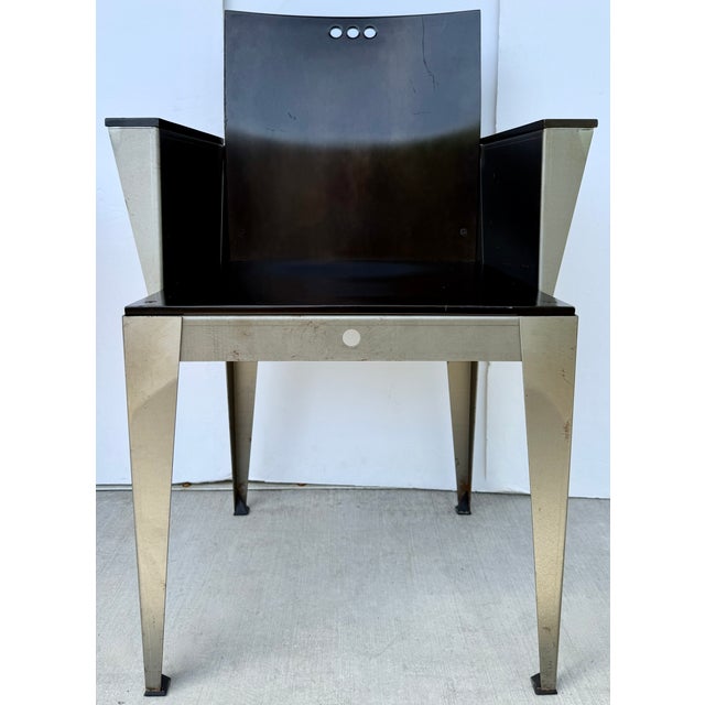 1990s Set of 4 "Eli Chairs" by Bruce Sienkowski From 90's For Sale - Image 5 of 11