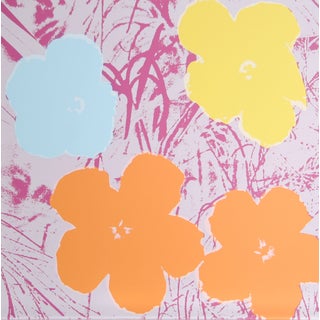 Andy Warhol, Flowers 8, Sunday B. Serigraph For Sale