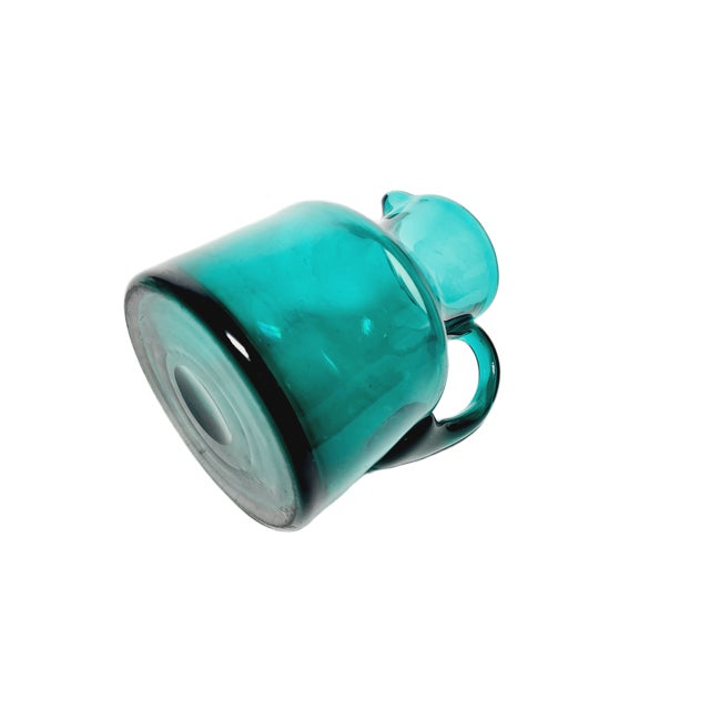 Postmodern Polish Jug by Zbigniew Horbowy for Sudety Glassworks, 1970s For Sale - Image 4 of 8