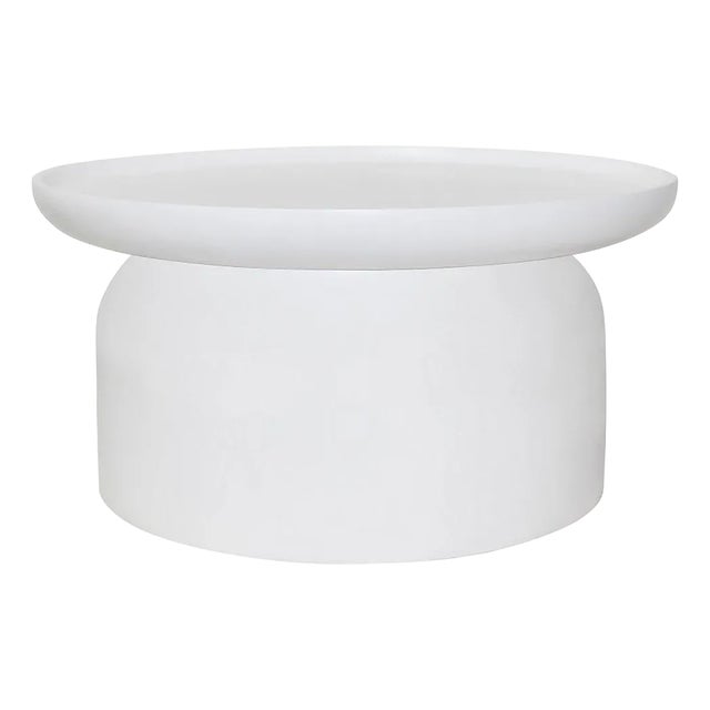 Artesia Rain Resin Patio Coffee Table For Sale