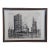 Vintage Bernard Buffet United Nations Building New York Cityscape Drypoint Etching For Sale
