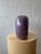 Ceramic Postmodern Sculptural Aubergine Glazed Ceramic Vase by Jenkins Ceramics For Sale - Image 7 of 9