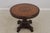 Traditional Maitland Smith 42 Inch Round Inlaid Mahogany Center Table For Sale - Image 3 of 14