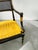Baker Furniture Company Late 20th Century Set of Six Baker Furniture Regency Ebonized and Parcel Gilt Cane Dining Chairs For Sale - Image 4 of 14
