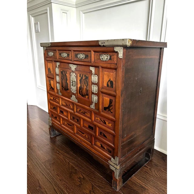 Large Korean Head Side Chest Morijang Joseon Dynasty For Sale In Atlanta - Image 6 of 12