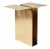 Balance Side Table in Brass by Auste Ost For Sale