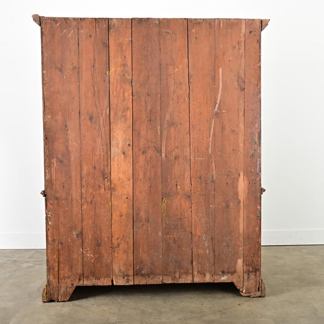 Portuguese 18th Century Faux Bois Painted Cabinet For Sale In Baton Rouge - Image 6 of 15