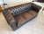 Chesterfield Three Seater Club Sofa from Zigarrenbraun For Sale - Image 14 of 18