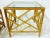 Chippendale Bamboo Rattan Nesting Tables - Set of 3 For Sale - Image 9 of 13