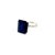 2010s Sapphire Diamond Ring 14k Y Gold 12.05 TCW Certified, Size 6.75 For Sale - Image 5 of 8