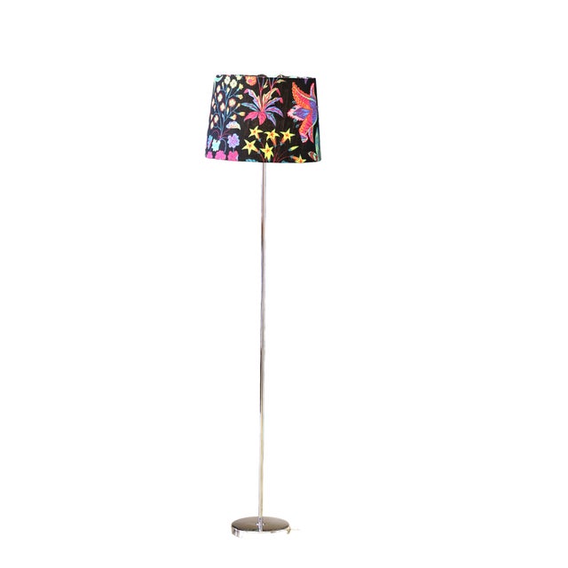 Floor Lamp Model 641/601 in Chrome from Ateljé Lyktan, 1960s For Sale - Image 13 of 13
