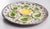Contemporary Vintage French Green & Yellow Lemon Majolica Oyster Plate, After Vallauris For Sale - Image 3 of 5