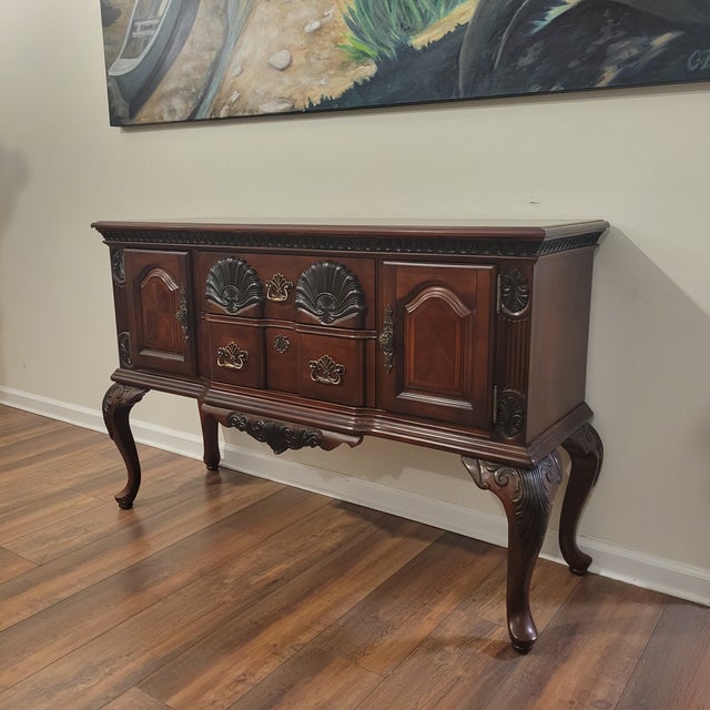 1970s French Provincial Sideboard Buffet For Sale In Miami - Image 6 of 16