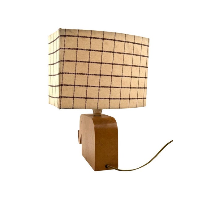 Mid-Century Modern Wood Elephant Table Lamp, 1960s For Sale - Image 11 of 13