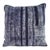 Antique Indigo-Dyed Textile Pillow, Linen, Geometric Motifs, Usa For Sale