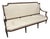 Louis XVI White Fabric Sofa For Sale