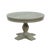 Restoration Hardware Restoration Hardware Weathered Oak Round Pedestal Dining Table For Sale - Image 4 of 7