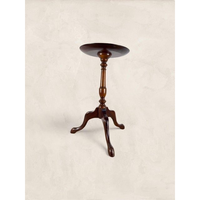 Antique English Mahogany Wine Table A mahogany wine table that earns its place in a room without trying too hard. Designed...