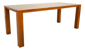 Ora Blu Dining Table in Brown Wood from Lando
