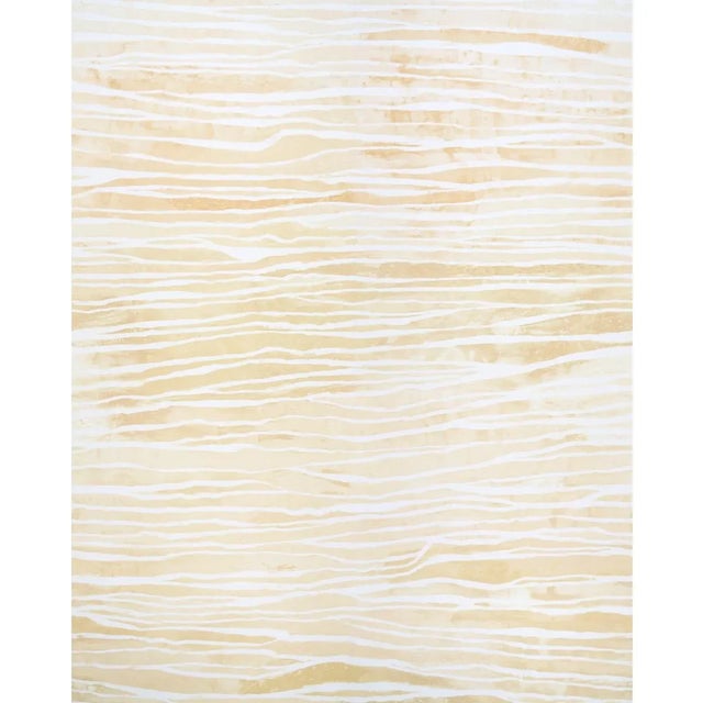 Traditional Sample - Schumacher Terra Wallpaper Panel Set in Erosion For Sale - Image 3 of 3