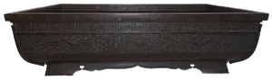 Antique Japanise Bronze Bonsai Planter