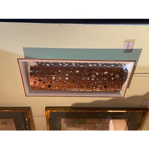 Large Copper and Grey Metal Wall Lights, 1950s, Set of 2 For Sale - Image 14 of 16