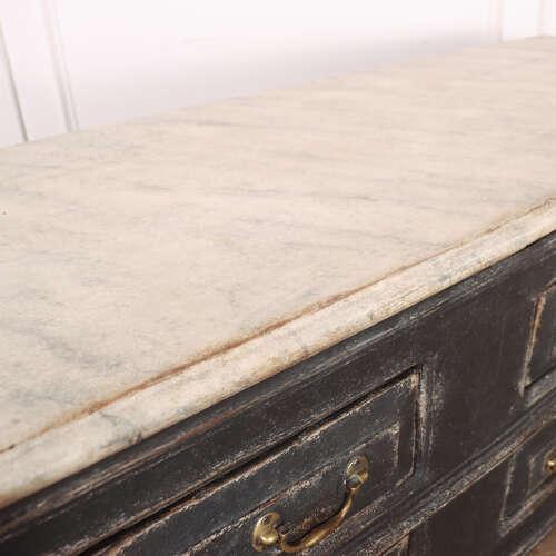 English Painted Dresser Base For Sale - Image 17 of 18