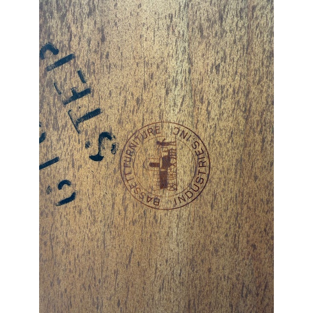Mid Century Bassett Furniture Side Tables, Pair For Sale - Image 10 of 11