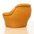 A striking and exceptionally comfortable British modern sofa and lounge chair set, circa 1970s, upholstered in rich...