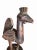 Rustic Primitive Antique Folk Art Hand Carved Rustic Giant Wooden Chicken For Sale - Image 3 of 12