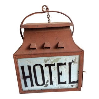 Early 19th Century Hotel Light For Sale
