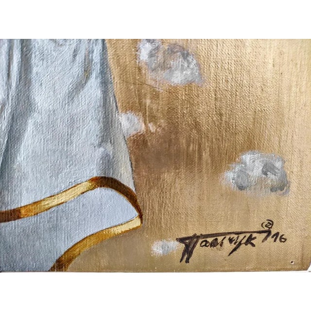 Tatyana Palchuk, Duet with Cellist, 2016, Oil on Canvas For Sale - Image 10 of 11