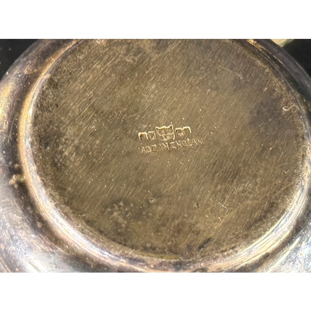 Antique English Silverplate Tea or Lemon Strainer With Twig Handles For Sale In Providence - Image 6 of 6