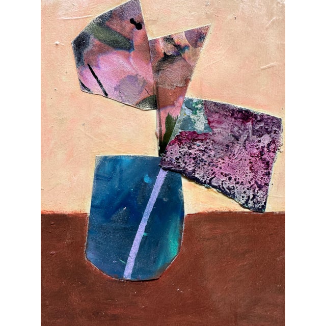 "Free Woman 1" Original Mixed-Media Collage on Paper by Zac Woodiel For Sale - Image 4 of 10